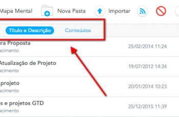 imagem com a tela de pesquisa do MindMeister